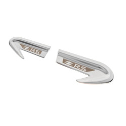 Купити Накладки на крила RS (Carmos, 2 шт, нерж) для Renault Clio V 2019- рр