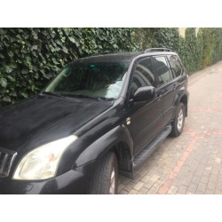 Купити Рейлінги Skyport Black (2 шт) для Toyota Land Cruiser Prado 120