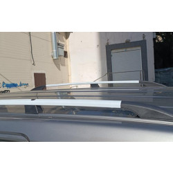 Купить Рейлинги ХРОМ 164 см, Чугунные ножки для Nissan NV200 2009- гг