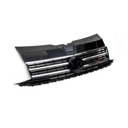 Купить Передняя решетка с хром полоской (под эмблему) для Volkswagen T6