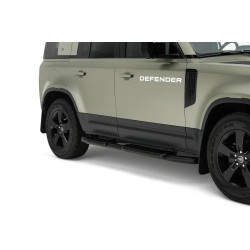 Купити Бокові пороги OEM Black (для довгого, 2 шт) для Land Rover Defender 2019- рр