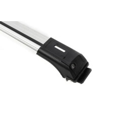 Купить Багажник (поперечины) на обычные рейлинги Skybar V1 (2 шт) до 110 см, Черный для Volkswagen Touran 2010-2015 гг