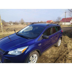Купить Рейлинги Skyport (черные) для Ford Kuga/Escape 2013-2019 гг