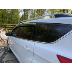 Купить Рейлинги Skyport (серые) для Ford Kuga/Escape 2013-2019 гг