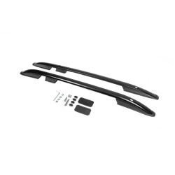 Купить Рейлинги Skyport (черные) для Fiat Panda 2011-2023 гг