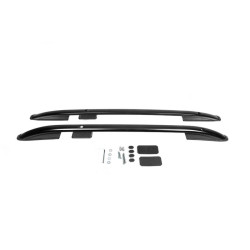 Купить Рейлинги Skyport (черные) для Fiat Panda 2011-2023 гг