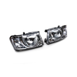 Купить Передняя оптика Safari светлые (2004-2008, 2 шт) для Nissan Patrol Y61