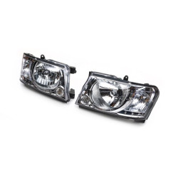 Купить Передняя оптика Safari светлые (2004-2008, 2 шт) для Nissan Patrol Y61