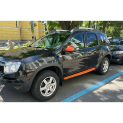 Купить Накладки на арки (4 шт, черные ABS) для Renault Duster 2008-2017 гг
