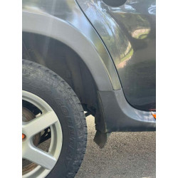 Купить Накладки на арки (4 шт, черные ABS) для Renault Duster 2008-2017 гг