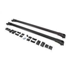 Купить Перемычки на рейлинги без ключа Flybar V1 (2 шт) до 110 см, Серый для Volkswagen Touareg 2002-2010 гг