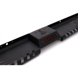 Купить Боковые пороги Dakar V2 без LED (2015-2019, 2 шт, металл) для Mitsubishi L200