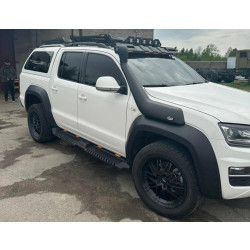 Купить Козырек лобового стекла под багажник DAKAR (LED) для SsangYong Musso ІІ 2018- гг