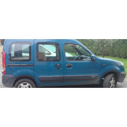 Купить Накладки на арки (4 шт, черные) Пластик для Renault Kangoo 1998-2008 гг