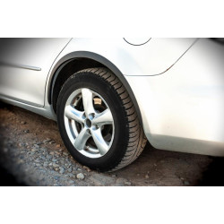 Купить Накладки на арки (SD-SW) (4 шт, черные, ABS-пластик) для Mazda 6 2003-2008 гг