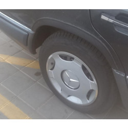 Купить Накладки на арки 1989-1995 (4 шт, черные, ABS-пластик) для Mercedes E-сlass W124