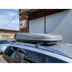 Купить Авто бокс двухсторонний KX серый мат (520 л)