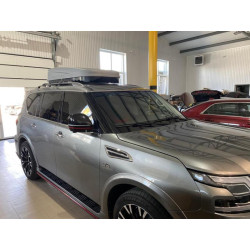 Купить Авто бокс двухсторонний KX серый мат (520 л)