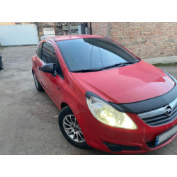 Купити Накладки на дзеркала BMW-Style (2 шт) для Opel Corsa D 2007-2014 рр