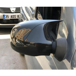 Купити Накладки на дзеркала BMW-Style (2 шт) для Renault Sandero 2013-2022 рр