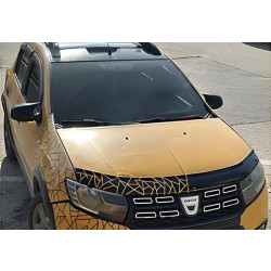 Купити Накладки на дзеркала BMW-Style (2 шт) для Renault Sandero 2013-2022 рр