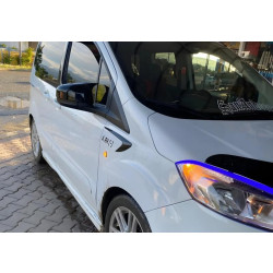 Купити Накладки на дзеркала BMW-style (2018-2025, 2 шт) для Ford Courier рр