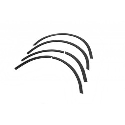 Купити Накладки на арки з хром смужкою (6 шт, чорні) для Volkswagen T5 2010-2015 рр