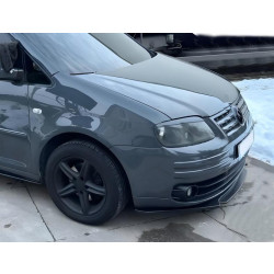 Купить Передняя лип накладка Niken Black (ABS) для Volkswagen Caddy 2010-2015 гг