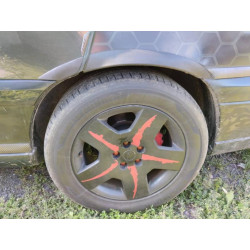 Купить Накладки на арки (4 шт, черные, ABS-пластик) для Opel Omega B 1994-2003 гг