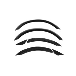 Купить Накладки на арки (4 шт, черные, ABS-пластик) для Opel Omega B 1994-2003 гг