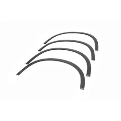 Купить Накладки на арки 2010-2012 (4 шт, черные, ABS-пластик) для Mitsubishi ASX