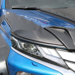 Купить Комплект накладок на капот DRAGON (2019-2025, 3 шт) для Mitsubishi L200