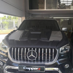 Купить Комплект накладок на капот DRAGON (3 шт) для Mercedes X class