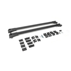 Купити Багажник (поперечини) на звичайні рейлінги Skybar V1 (2 шт) до 140 см, Сірий для Toyota Land Cruiser Prado 250