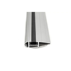 Купити Багажник (поперечини) на звичайні рейлінги Skybar V1 (2 шт) до 140 см, Сірий для Toyota Land Cruiser Prado 250