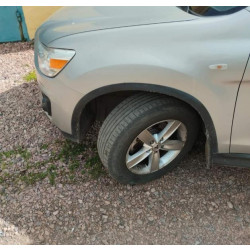 Купить Накладки на арки 2012-2016 (4 шт, черные, ABS-пластик) для Mitsubishi ASX