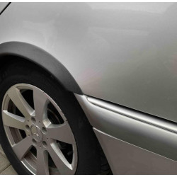 Купить Накладки на арки (4 шт, черные, ABS-пластик) для Mercedes C-class W202 1993-2001 гг