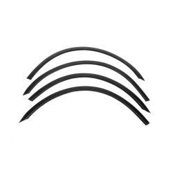 Купить Накладки на арки (4 шт, черные, ABS-пластик) для Mercedes E-сlass W211 2002-2009 гг