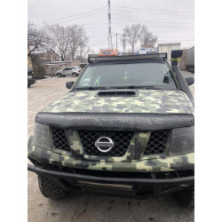 Купить Накладка на капот тип-С (1 шт, ABS)