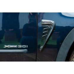 Купить Универсальные вентиляционные накладки на крылья тип-C (имитация, 2 шт, резина)