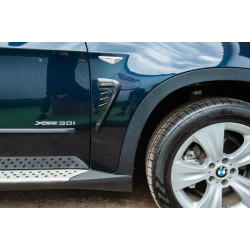 Купить Универсальные вентиляционные накладки на крылья тип-C (имитация, 2 шт, резина)