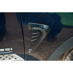 Купить Универсальные вентиляционные накладки на крылья тип-C (имитация, 2 шт, резина)