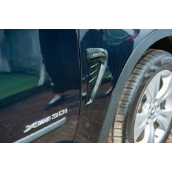 Купить Универсальные вентиляционные накладки на крылья тип-C (имитация, 2 шт, резина)