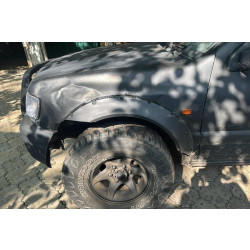 Купить Универсальные накладки на арки UNIV-034 (4шт, ABS-пластик, черные)