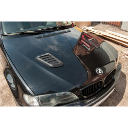 Купить Накладка на капот тип-B (2 шт, ABS)