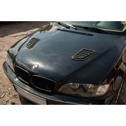 Купить Накладка на капот тип-B (2 шт, ABS)