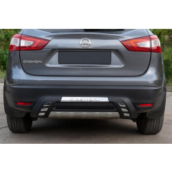 Купити Задня накладка Libao 2014-2016 (пластик) для Nissan Qashqai/Rogue Sport рр