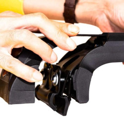 Купить Багажник (поперечины) на встроенные рейлинги Strong V2 120 см (2 шт) Серый для Volkswagen Touareg 2018- гг