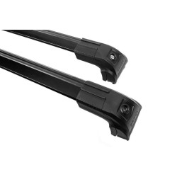 Купить Багажник (поперечины) на встроенные рейлинги Strong V2 120 см (2 шт) Серый для Volkswagen Touareg 2018- гг