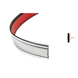 Купити Хром молдинг на метраж sal100 (1 метр, 43 мм)